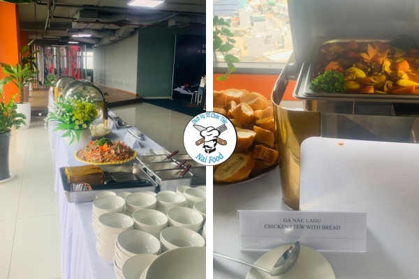 C&aacute;c m&oacute;n ăn đ&atilde;i tiệc buffet ngon