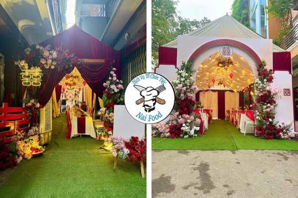 2 mẫu rạp cưới sang trọng