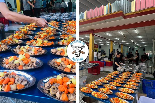 G&agrave; nấu l&agrave;gu + b&aacute;nh m&igrave;