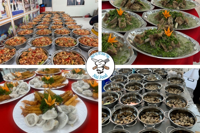 Thực đơn đ&atilde;i tiệc