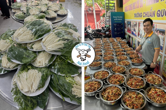 M&oacute;n ăn đ&atilde;i tiệc