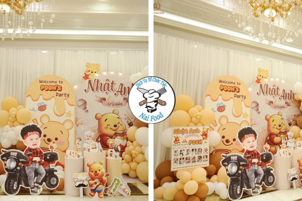 Vị tr&iacute; trang tr&iacute; kh&ocirc;ng gian sinh nhật