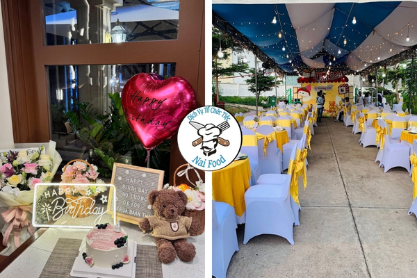 Timeline cơ bản cho một buổi tiệc sinh nhật tại nh&agrave;.