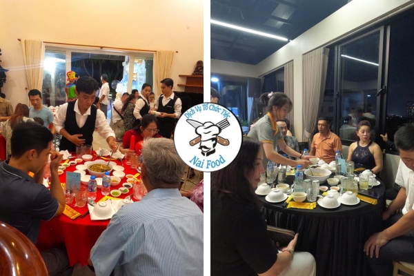 Quy tr&igrave;nh nhận tiệc noel tại Naifood