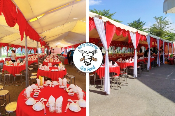 Dịch vụ tiệc cưới trọn g&oacute;i ở B&igrave;nh Dương của Naifood cung cấp