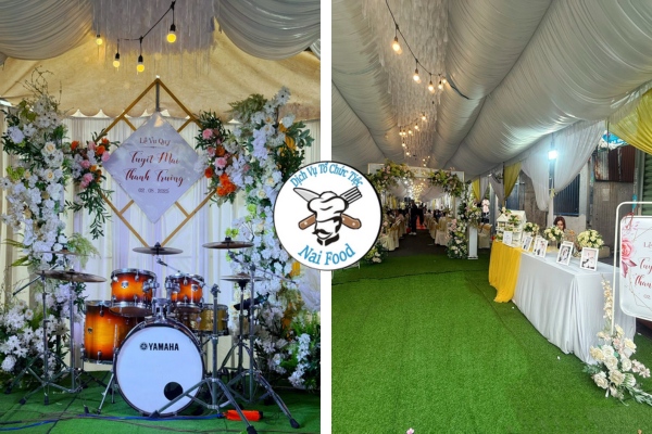 Quy tr&igrave;nh nhận tiệc cưới ở T&acirc;n Uy&ecirc;n tại Naifood