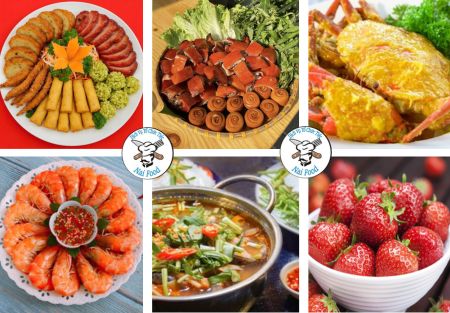 Thực đơn tiệc cao cấp