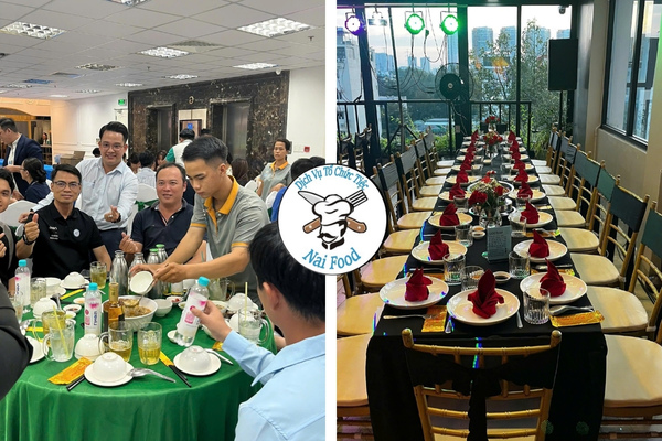 Giới thiệu dịch vụ đặt tiệc c&ocirc;ng ty trọn g&oacute;i Naifood