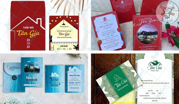 Top các mẫu thiệp mời tân gia đẹp được ưa thích nhất