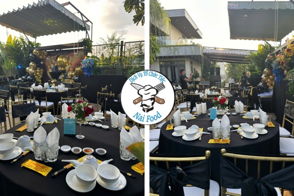 Các dịch vụ tổ chức tiệc tại quận 2 hiện có tại Naifood