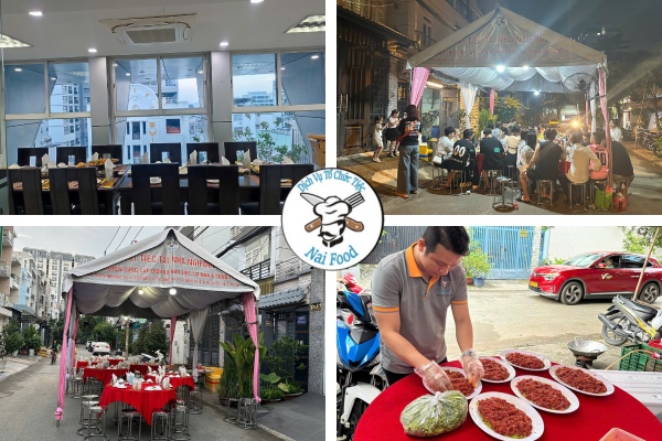 Dịch vụ đặt tiệc tại nh&agrave; T&acirc;y Ninh trọn g&oacute;i Naifood