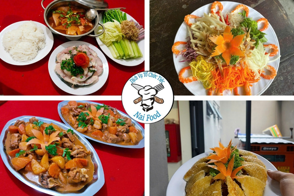 Thực đơn tiệc thôi nôi tại nhà