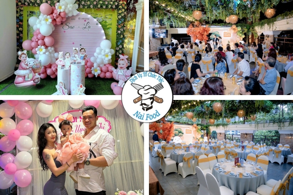 Tổ chức tiệc thôi nôi cho bé