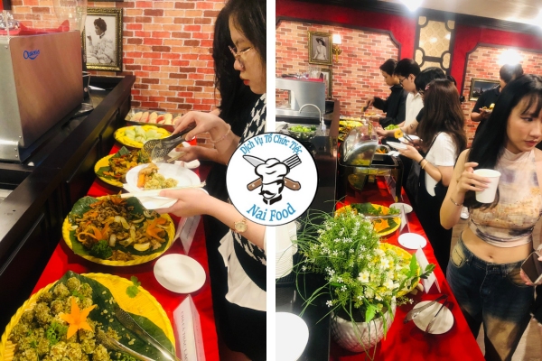 Khách mời lựa chọn món ăn